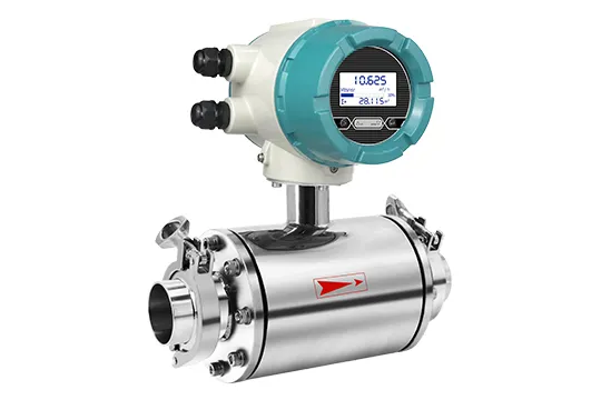 Đồng hồ đo lưu lượng điện từ kẹp vệ sinh